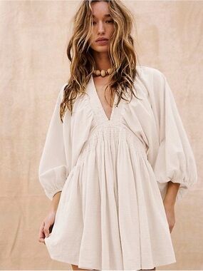 Free People For The Moment Mini Dress